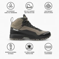 Scarpe escursionismo Millet Wanaka Mid Gore-Tex Dorite