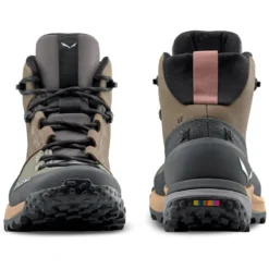 Scarpe escursionismo Salewa Puez Leather Mid Ptx W Bungee Cord Onyx