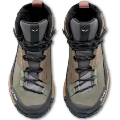 Scarpe escursionismo Salewa Puez Leather Mid Ptx W Bungee Cord Onyx