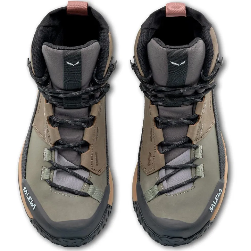 Scarpe escursionismo Salewa Puez Leather Mid Ptx W Bungee Cord Onyx