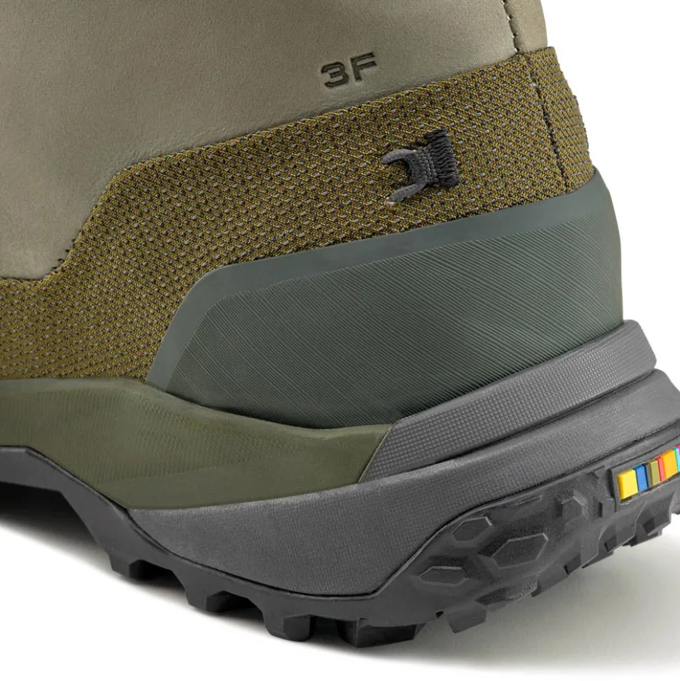 Scarpe escursionismo Salewa Puez Leather Mid Ptx M Shadow Dark Olive