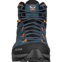 Scarpe escursionismo Salewa Alp Trainer 2 Mid Gore-Tex Denim Fluo Orange