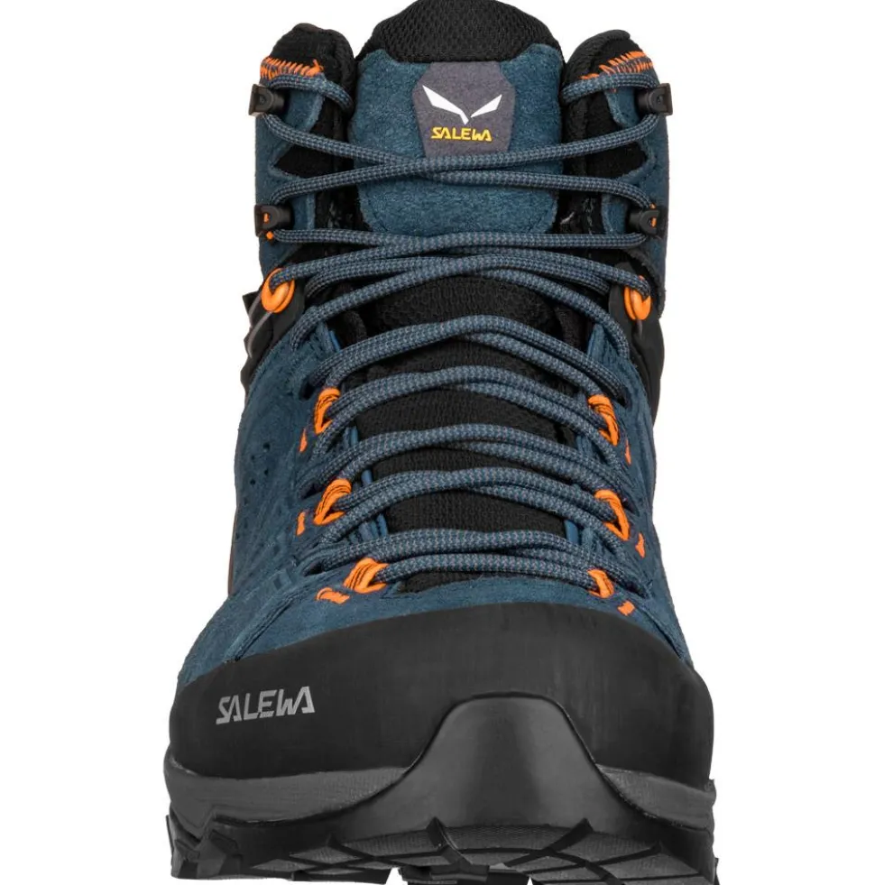 Scarpe escursionismo Salewa Alp Trainer 2 Mid Gore-Tex Denim Fluo Orange