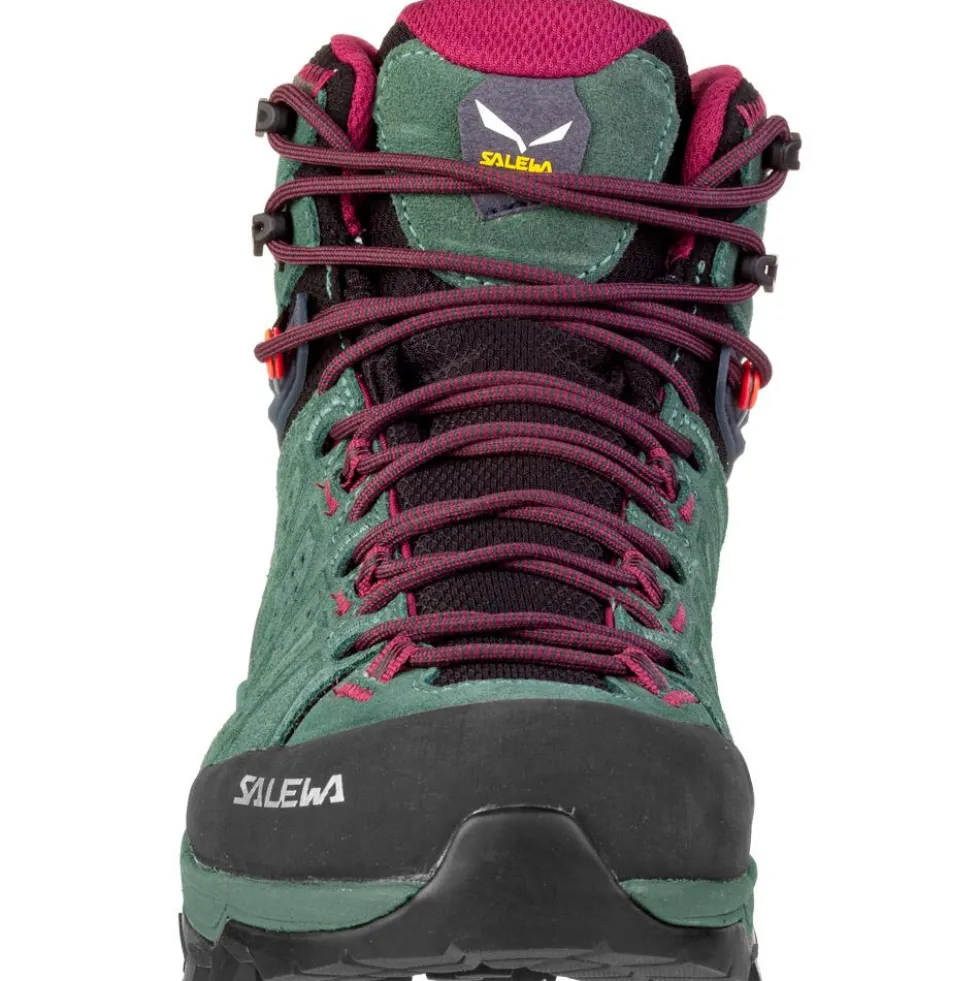 Scarpe escursionismo Salewa Alp Trainer 2 Mid GTX Wmn Duck Green Rhododendon