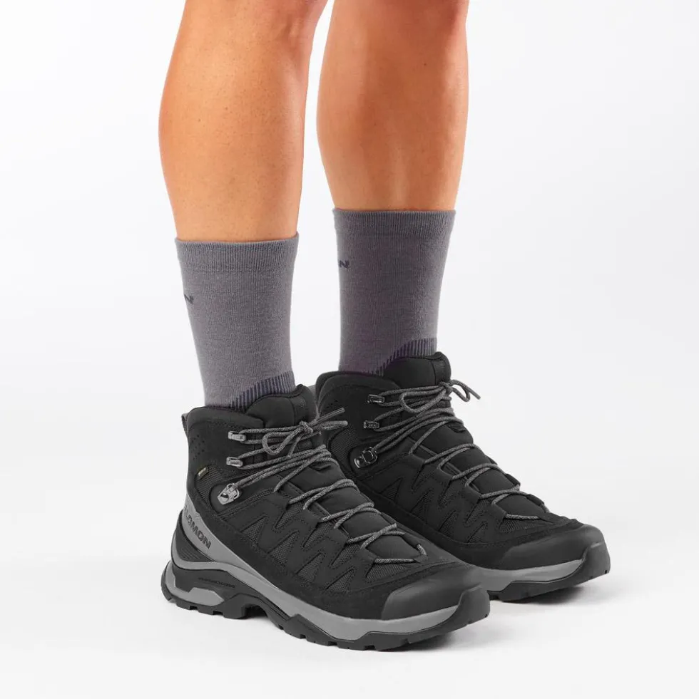 Scarpe escursionismo Salomon Quest Echo Gore-Tex M Black Castlerock Black