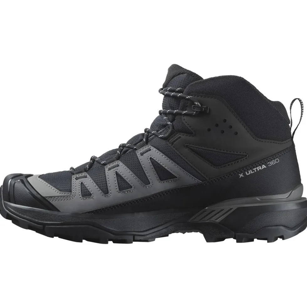 Scarpe escursionismo Salomon X Ultra 360 Mid Gore-Tex Black Magnet Pewter