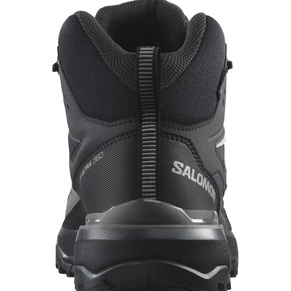 Scarpe escursionismo Salomon X Ultra 360 Mid Gore-Tex Black Magnet Pewter