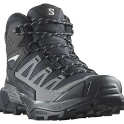Scarpe escursionismo Salomon X Ultra 360 Mid Gore-Tex Black Magnet Pewter