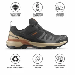 Scarpe escursionismo Salomon X Ultra 360 Gore-Tex Phantom Safari Caramel Cafe