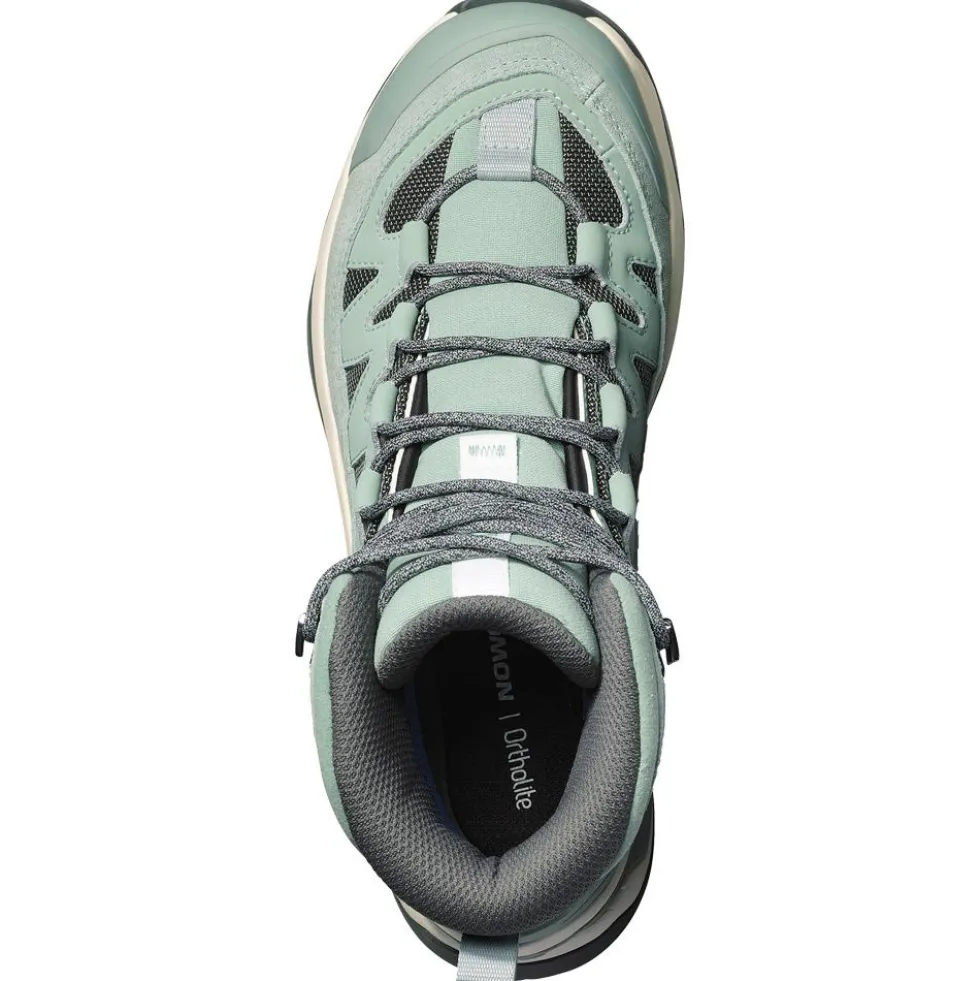 Scarpe escursionismo Salomon Quest Echo Gore-Tex W Green Milieu Icicle Urban Chic