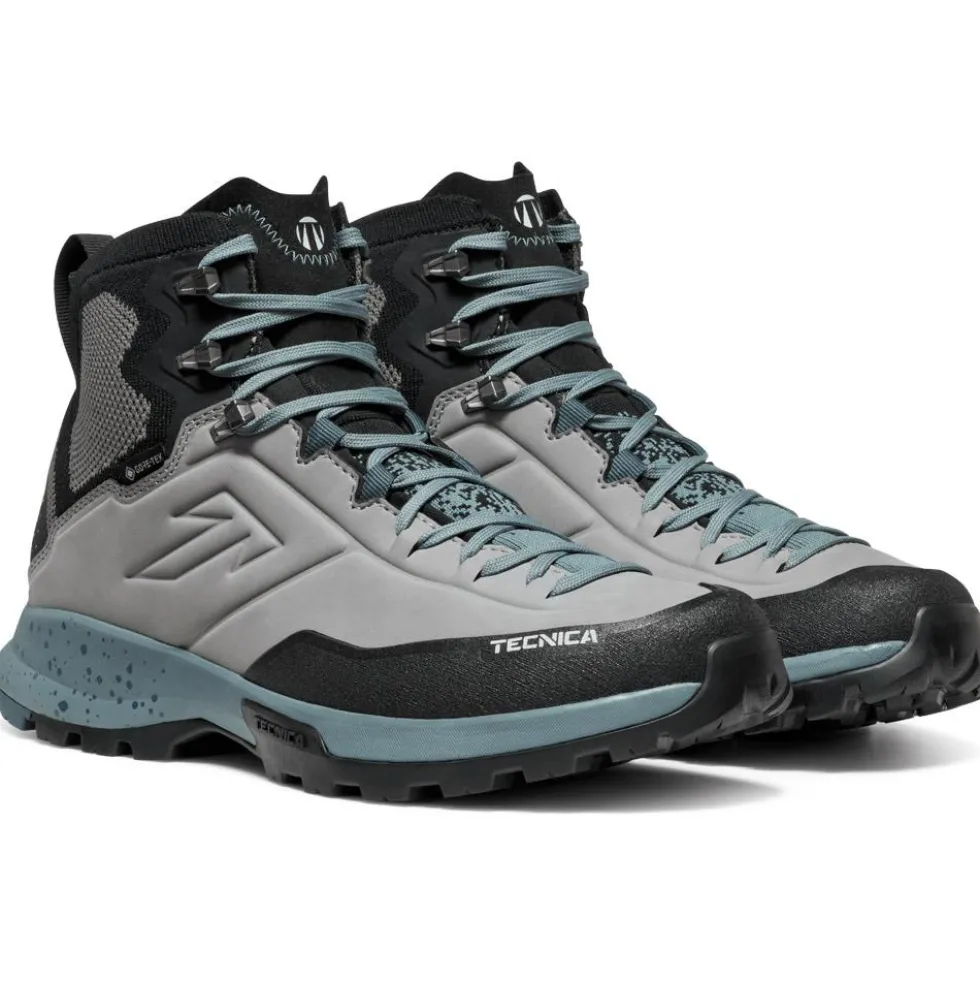 Scarpe escursionismo Tecnica Forge Hike Mid Gore-Tex Grey Blue
