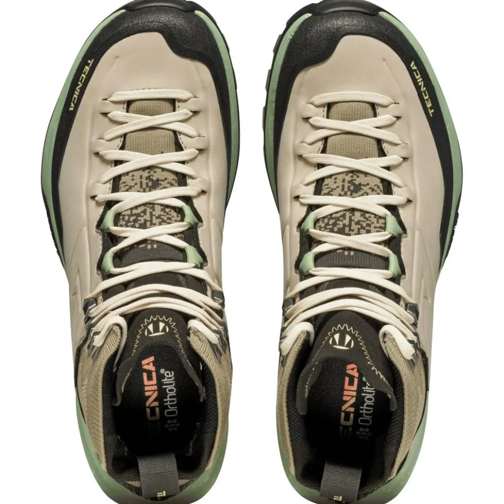 Scarpe escursionismo Tecnica Forge Hike Mid Gore-Tex Ws Beige Lt Green