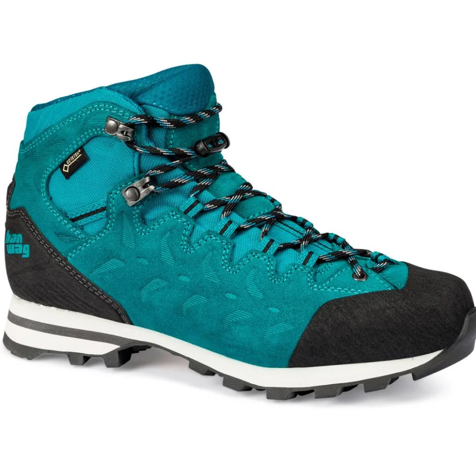 Scarpe trekking e montagna Hanwag Makra Light Lady Gore-Tex Blue Green Black