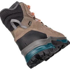 Scarpe trekking e montagna Lowa Randir Gore-Tex Mid Ws Stone Petrol