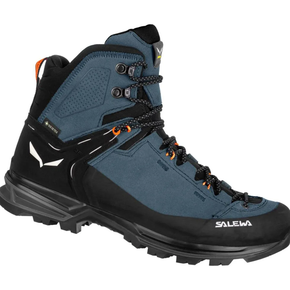 Scarpe trekking e montagna Salewa MTN Trainer 2 Mid Gore-Tex Java Blue Black