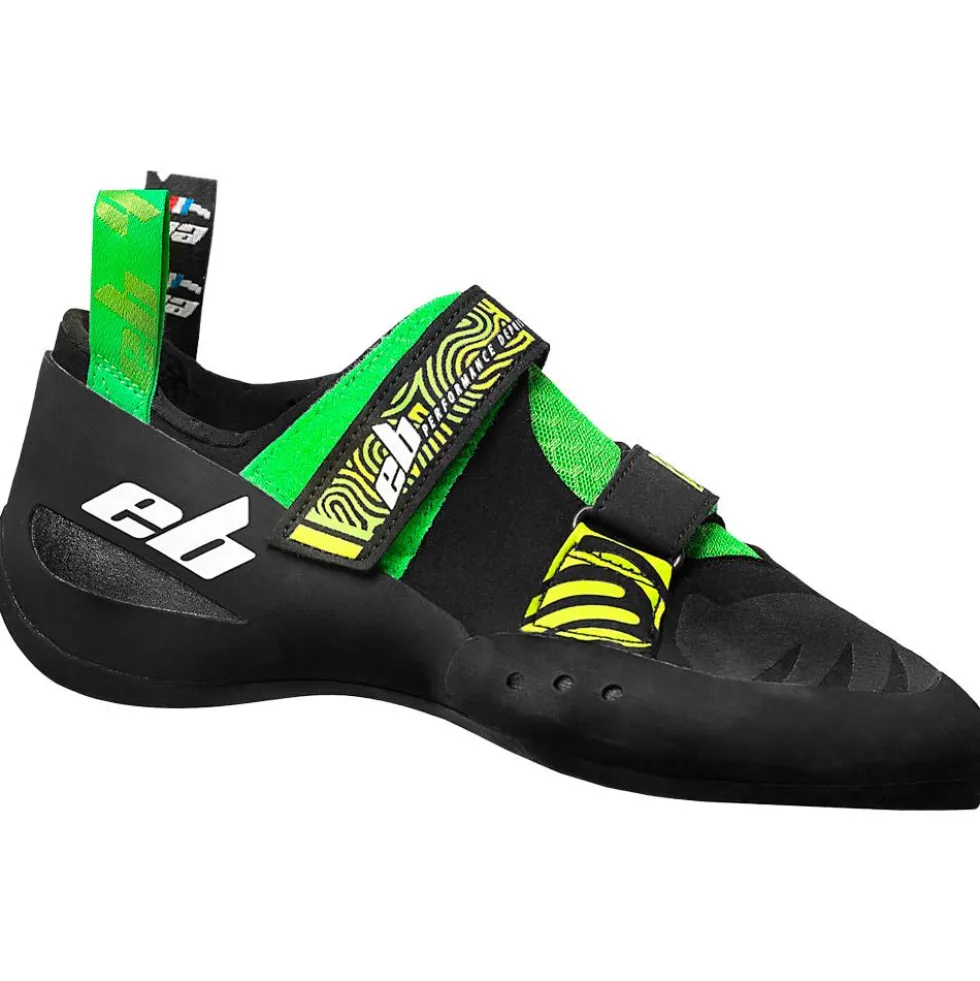 Scarpette arrampicata EB Electron 3.0 Noir Vert