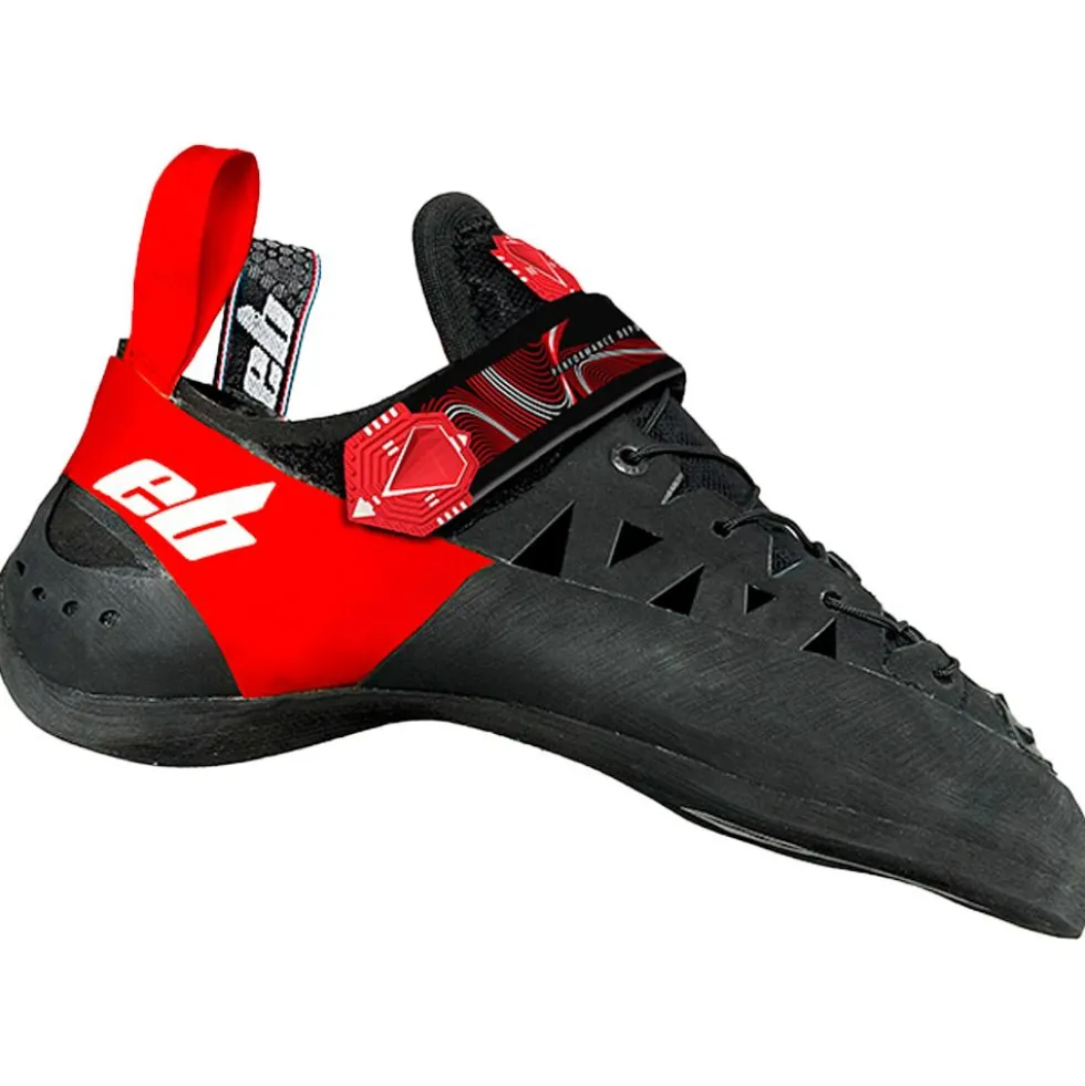 Scarpette arrampicata EB Jarvis Lace Noir Rouge