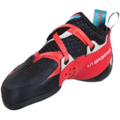 Scarpette arrampicata La Sportiva Solution Comp Woman Hibiscus Malibu Blue