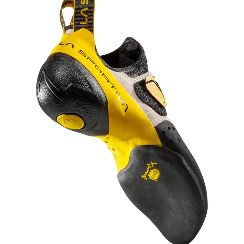 Scarpette arrampicata La Sportiva Solution White Yellow