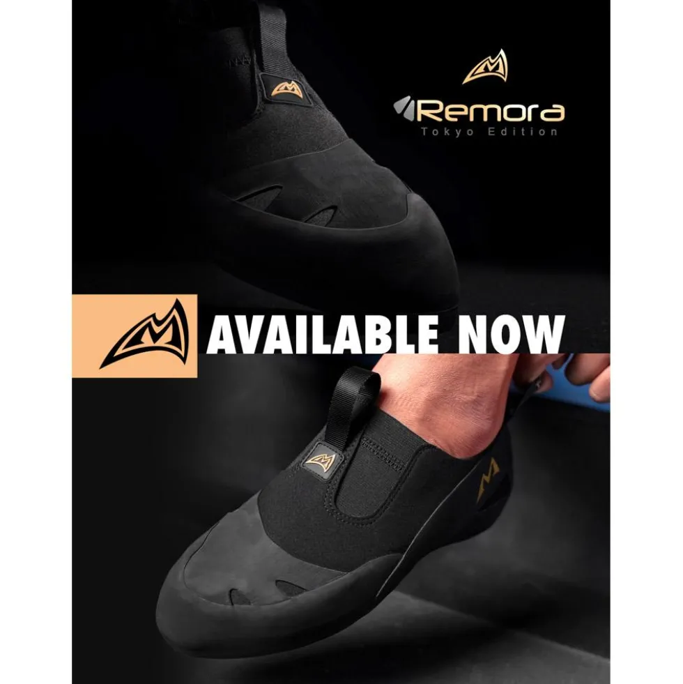 Scarpette arrampicata Mad Rock Remora Hv Black Noir Black Noir