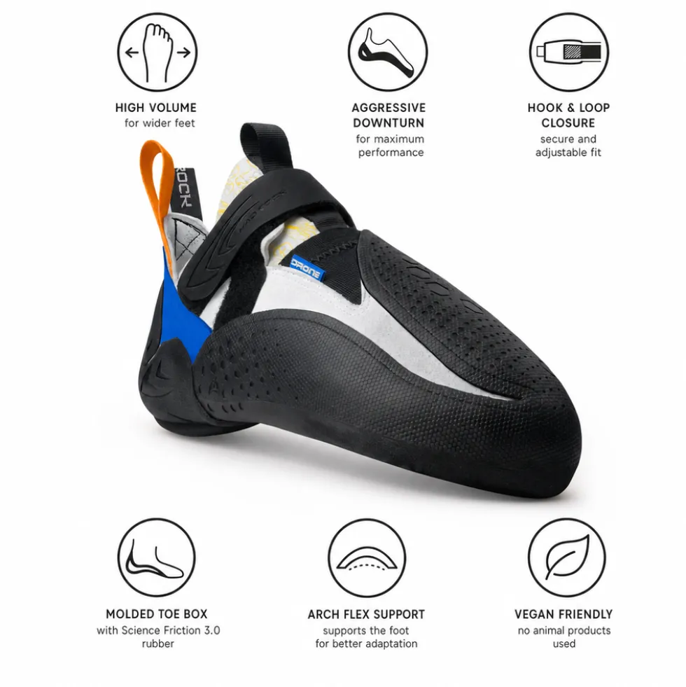 Scarpette arrampicata Mad Rock Drone 2.0 Hv Blue White