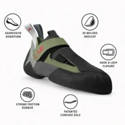 Scarpette arrampicata Mad Rock Shark III Hv Khaki