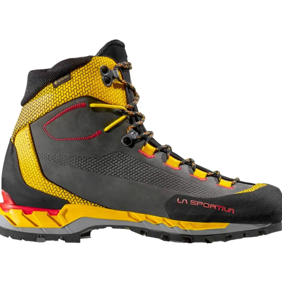 Scarponi da alpinismo La Sportiva Trango Tech Leather Gore-Tex Black/Yellow