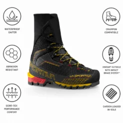 Scarponi da alpinismo La Sportiva Trango Pro Gore-Tex Black Yellow