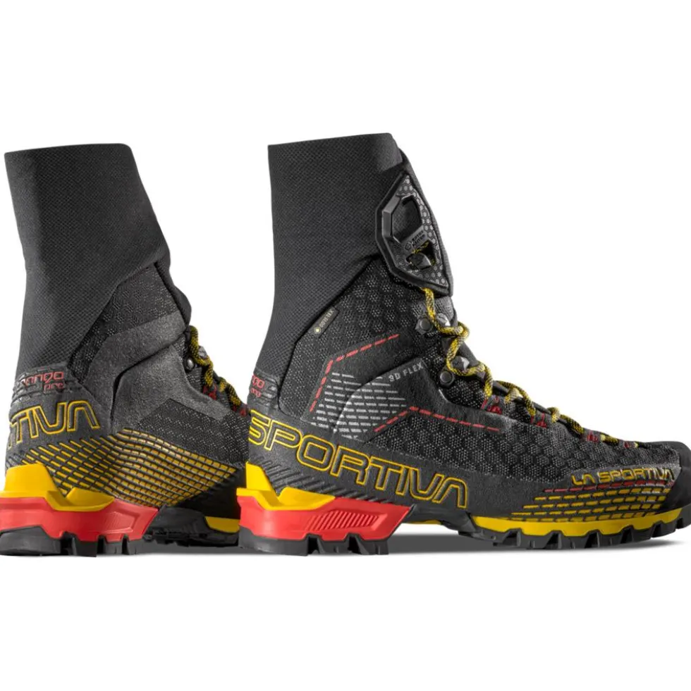 Scarponi da alpinismo La Sportiva Trango Pro Gore-Tex Black Yellow