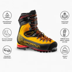 Scarponi da alpinismo La Sportiva Nepal Cube Gore-Tex Yellow