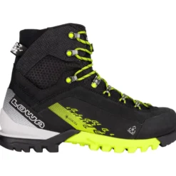 Scarponi da alpinismo Lowa Cervino Gore-Tex Mid Black Lime