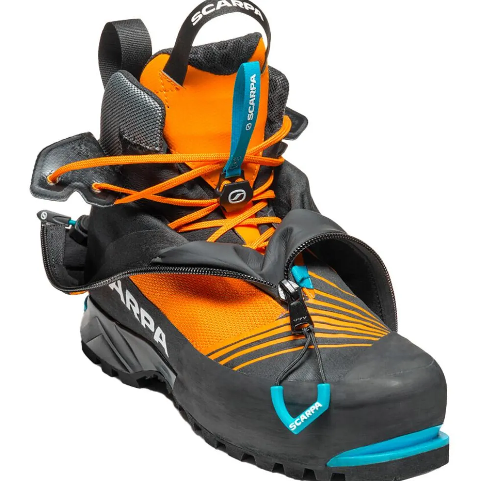 Scarponi da alpinismo Scarpa Phantom Tech HD Black Bright Orange