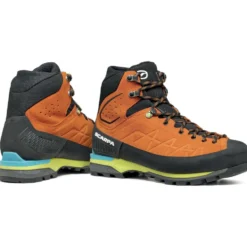Scarponi da alpinismo Scarpa Zodiac Tech Gore-Tex Tonic Black