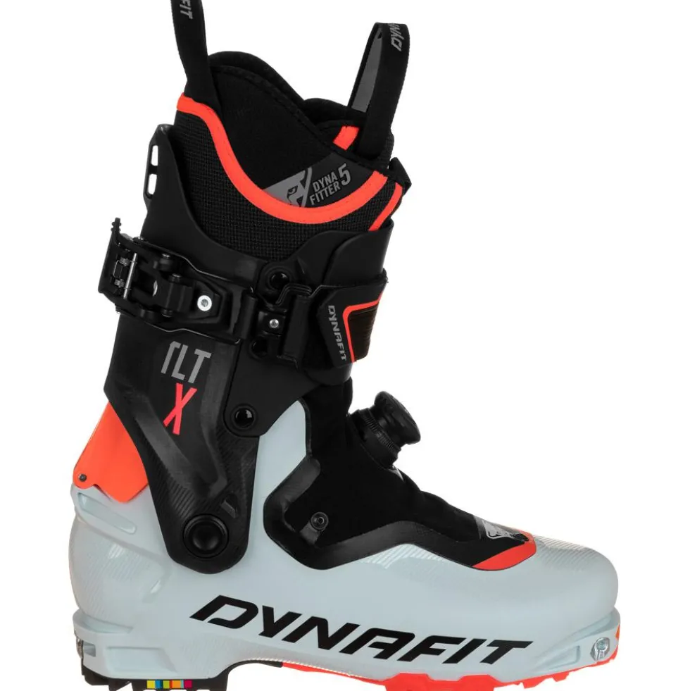 Scarponi da sci alpinismo Dynafit Tlt X Pu W Puritan Gray Fluo Coral