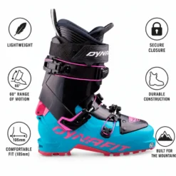 Scarponi da sci alpinismo Dynafit Seven Summits W Ocean Flamingo