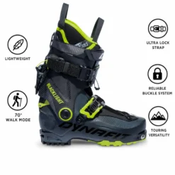 Scarponi da sci alpinismo Dynafit Blacklight Cinder Fluo Yellow