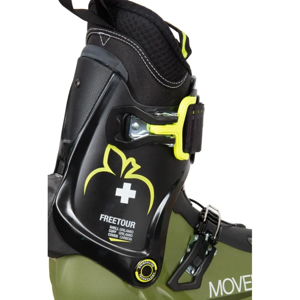 Scarponi da sci alpinismo Movement Freetour Ultralon Olive Black Lime