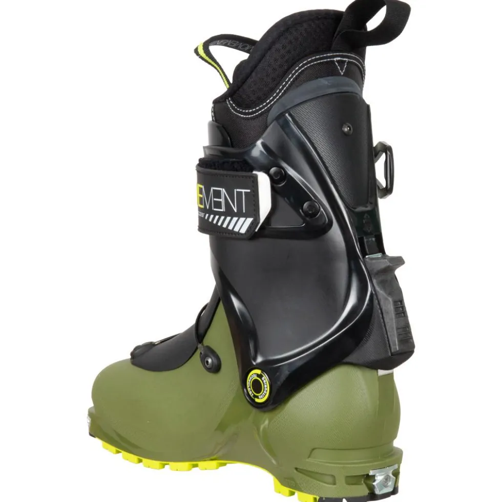 Scarponi da sci alpinismo Movement Freetour Ultralon Olive Black Lime