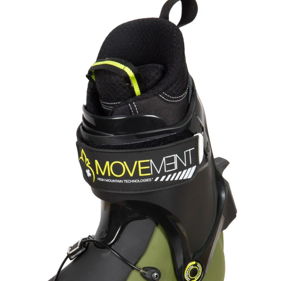 Scarponi da sci alpinismo Movement Freetour Ultralon Olive Black Lime