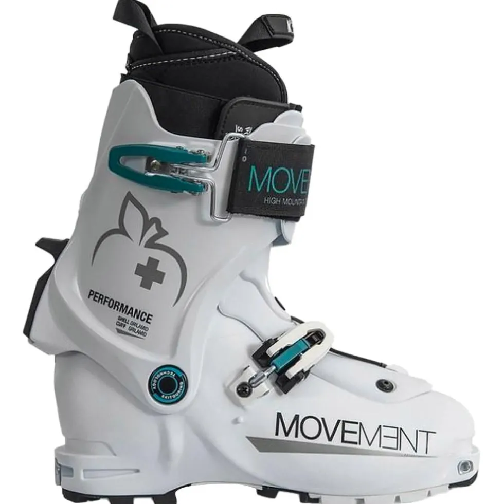 Scarponi da sci alpinismo Movement Performance W Ultralon White Turquoise