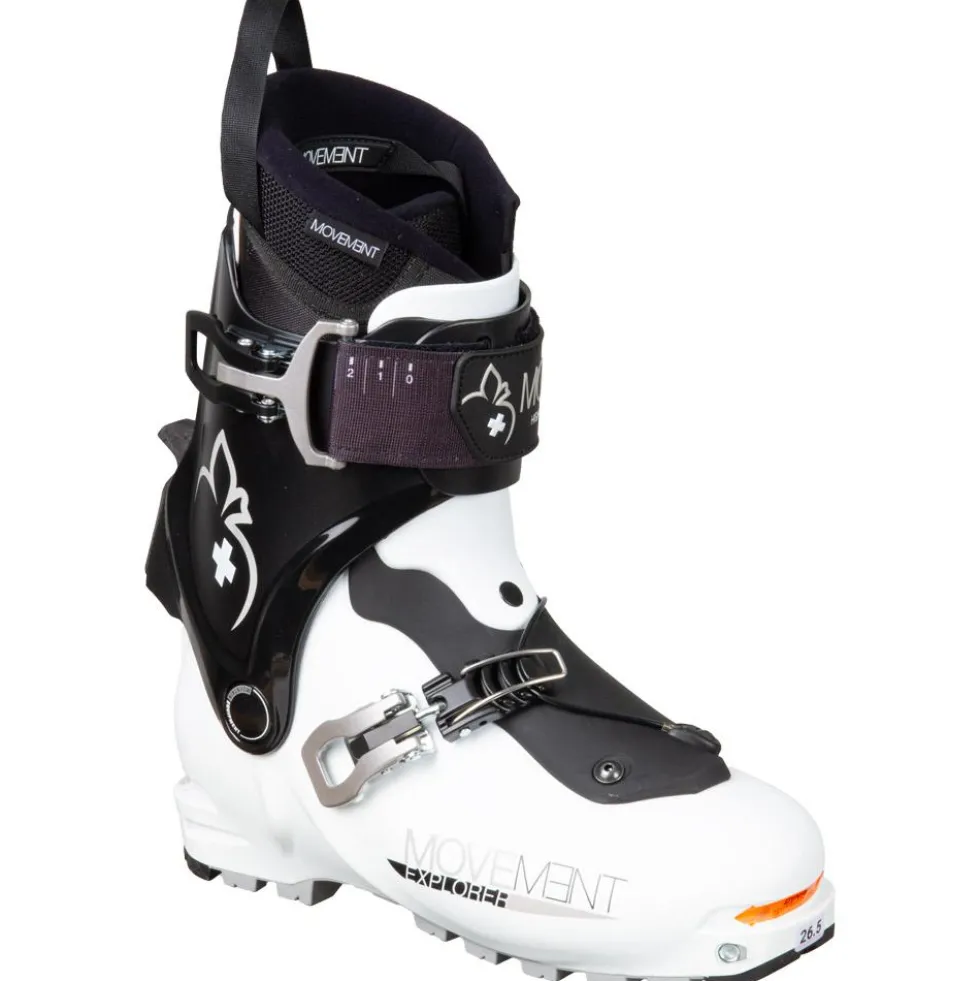 Scarponi da sci alpinismo Movement Explorer R White Black Ultralon