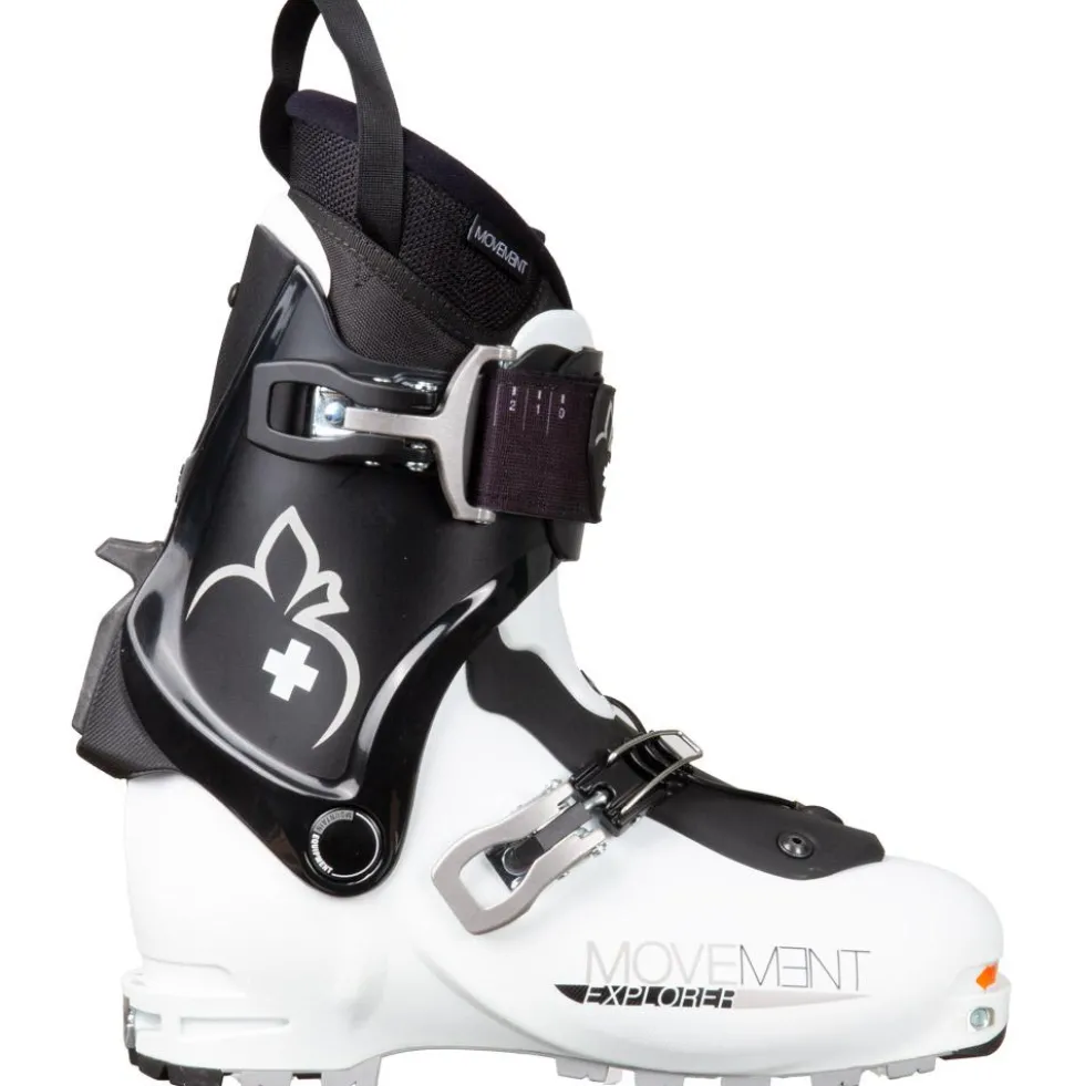 Scarponi da sci alpinismo Movement Explorer R White Black Ultralon