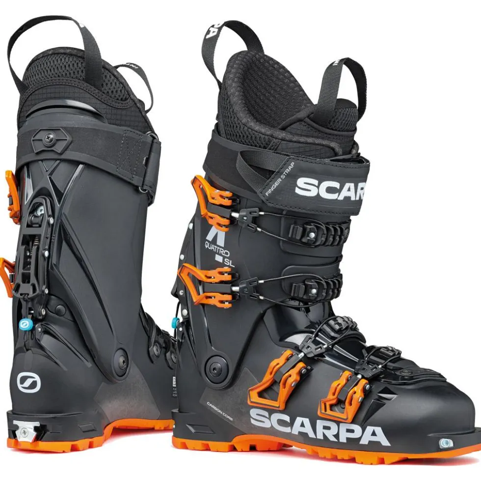 Scarponi da sci alpinismo Scarpa 4-Quattro Sl Black Orange