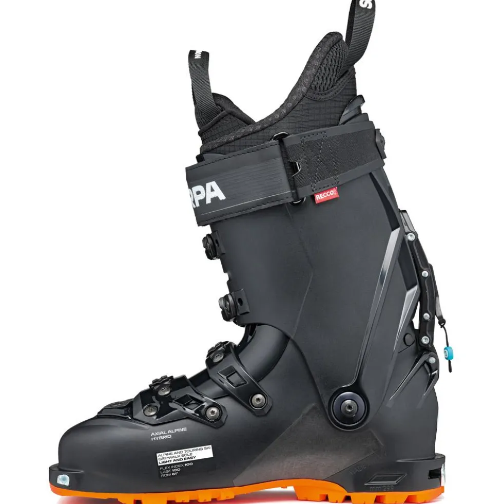 Scarponi da sci alpinismo Scarpa 4-Quattro Sl Black Orange