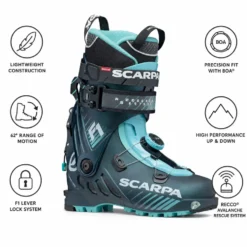 Scarponi da sci alpinismo Scarpa F1 Wmn