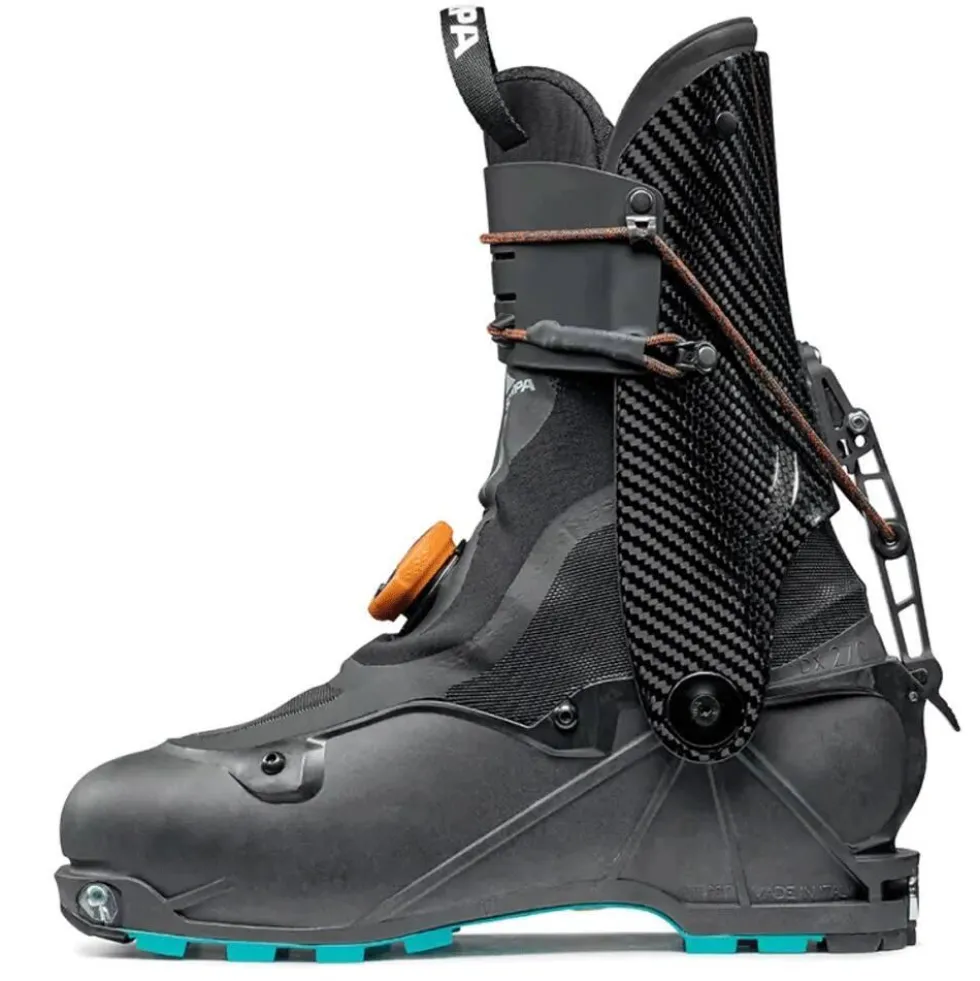 Scarponi da sci alpinismo Scarpa Alien 1.0 Carbon Grilamid Black