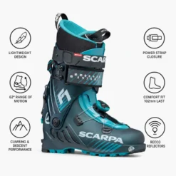 Scarponi da sci alpinismo Scarpa F1