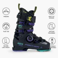 Scarponi da sci Fischer Rc4 Free 120 Mv Vac Boa Gw Black