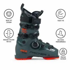 Scarponi da sci Fischer Rc4 110 Mv S Boa Gw Rhino Grey