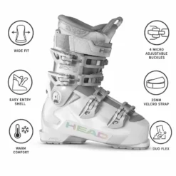 Scarponi da sci Head Edge 65 W Hv White